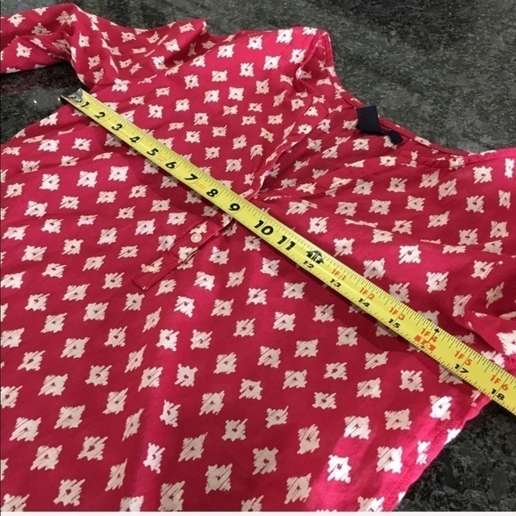 GAP tunic cinnamon color Aztec design top - Picture 5 of 5